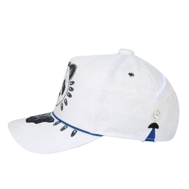 swofcare思沃福棒球帽3d刺绣男女运动帽子白色宝仕奥莎运动帽