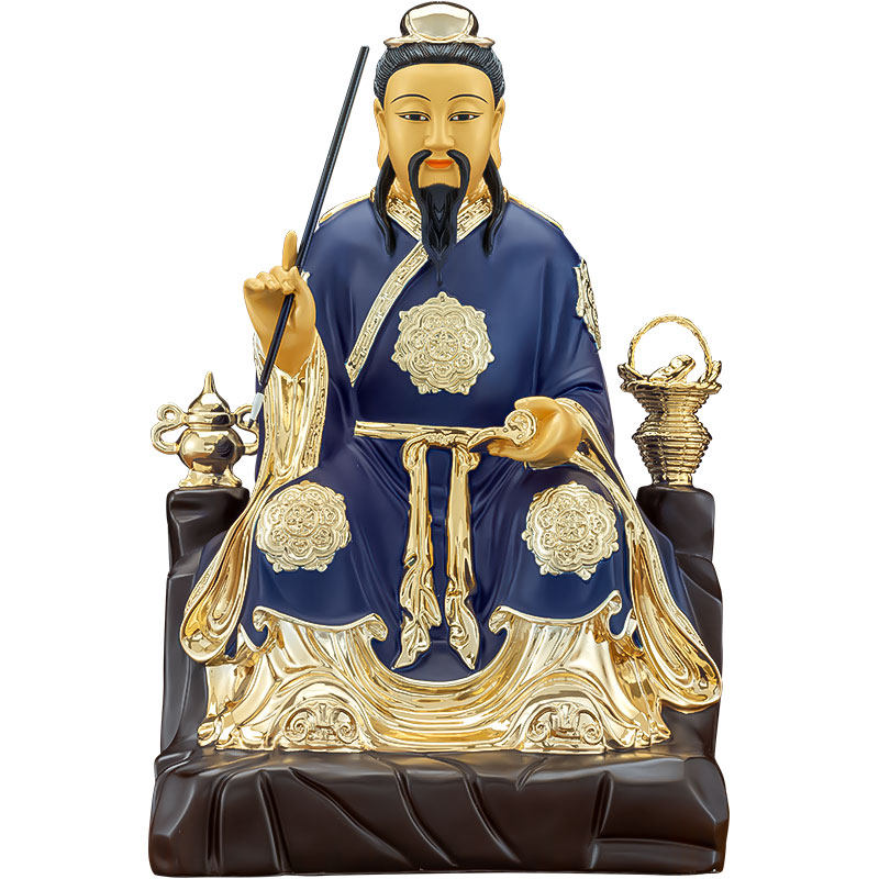 药王七步莲神像菩萨孙思邈像纯铜像佛像家用中医摆件