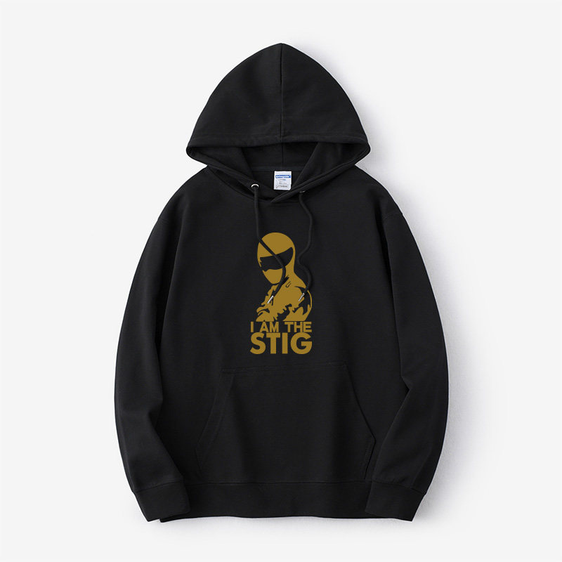 stigtopgear赛车神秘神秘人人物卫衣连慵懒风衣卫衣