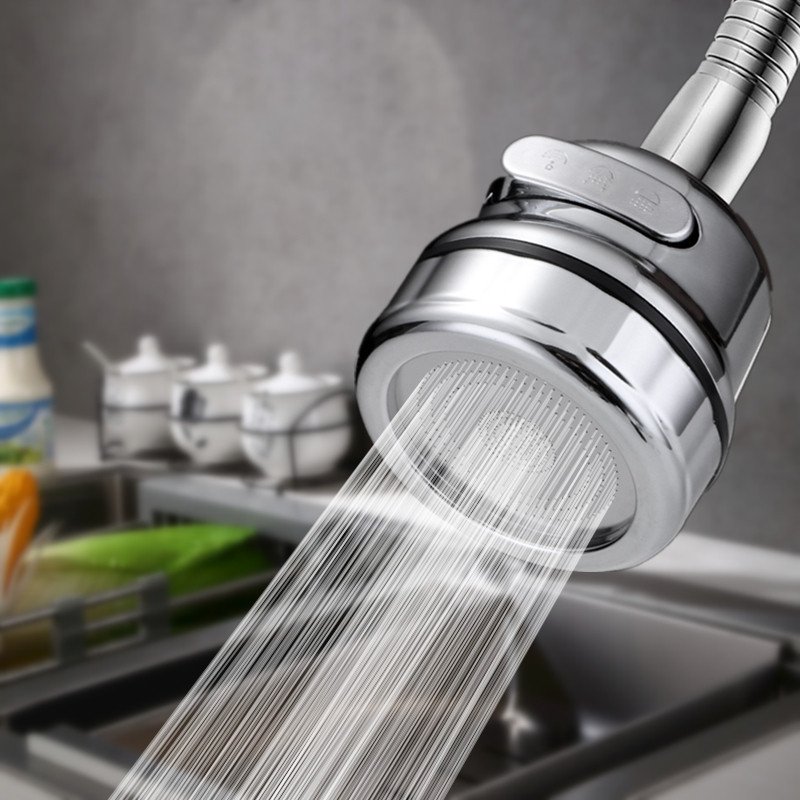 厨房水龙头防溅头嘴通用过滤水器加长延伸节水花洒过滤器