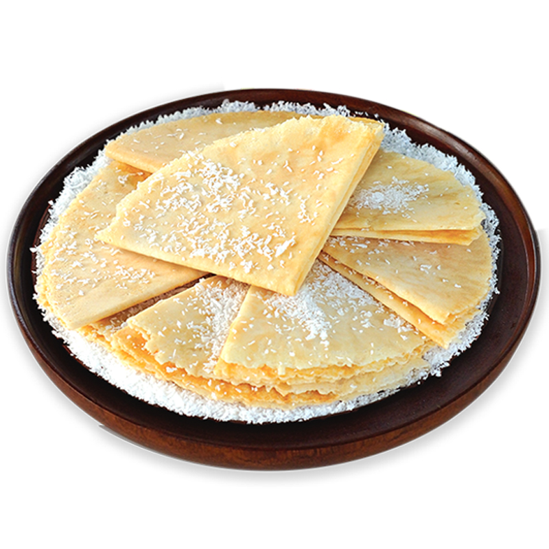 春光椰香脆饼150克*2盒海南特产椰乡椰子味薄脆饼干煎饼甜脆零食