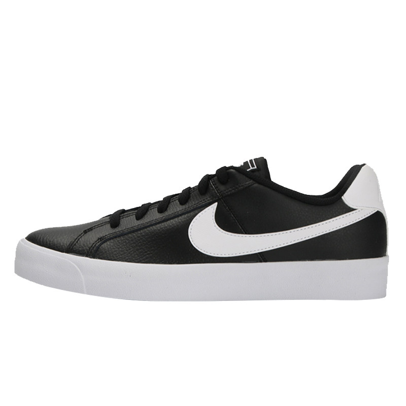 耐克男女鞋nikecourtroyale黑白透气运动休闲鞋板鞋bq4222002