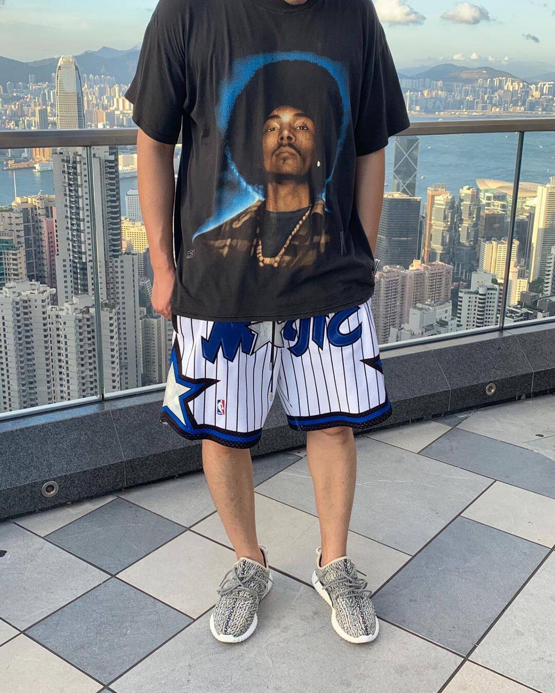 snoopdogg狗爷高街做水洗短袖复古vtg古着人像t恤