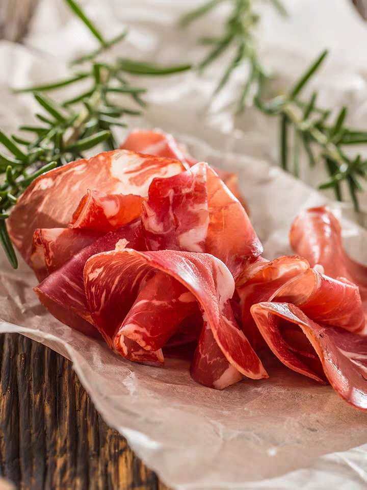 火腿西班牙elpozo24个月伊比利亚黑猪100g即食风干火腿