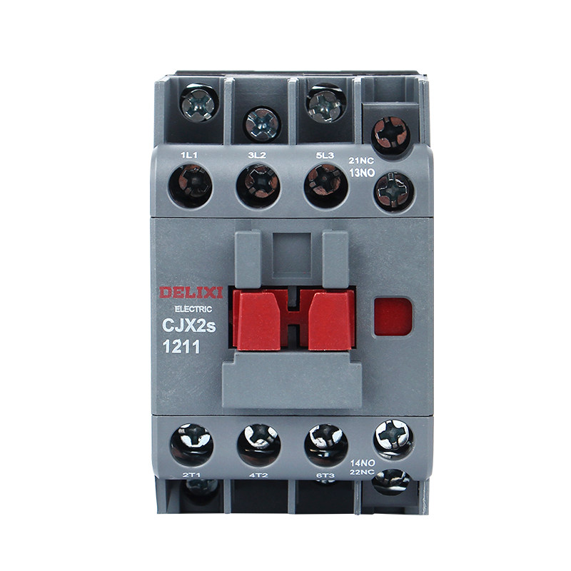 德力西cjx2s-1211交流接触器110v家用220v三相380v36v24v127v12a低压