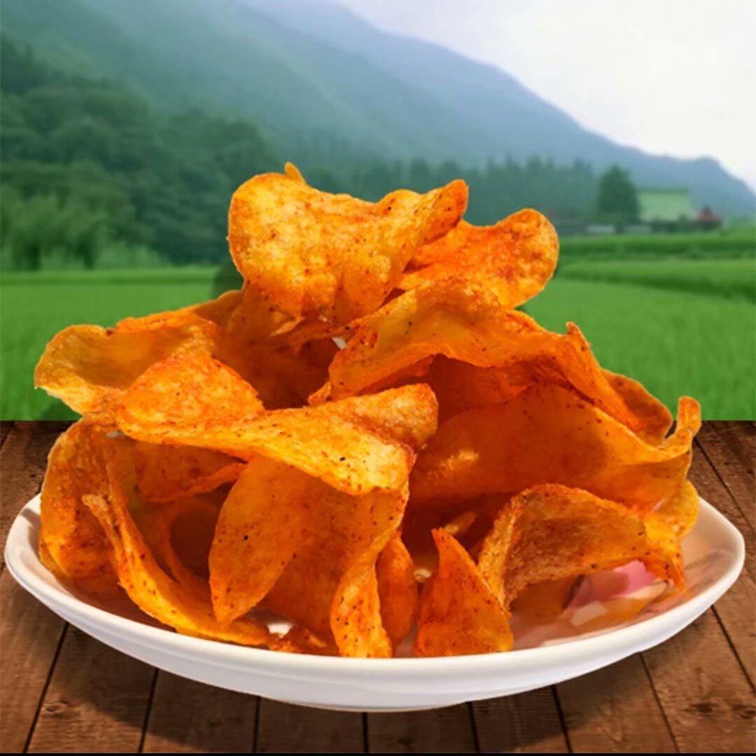 贵州毕节大方土特产现炸香脆麻辣土豆洋芋丝散膨化食品