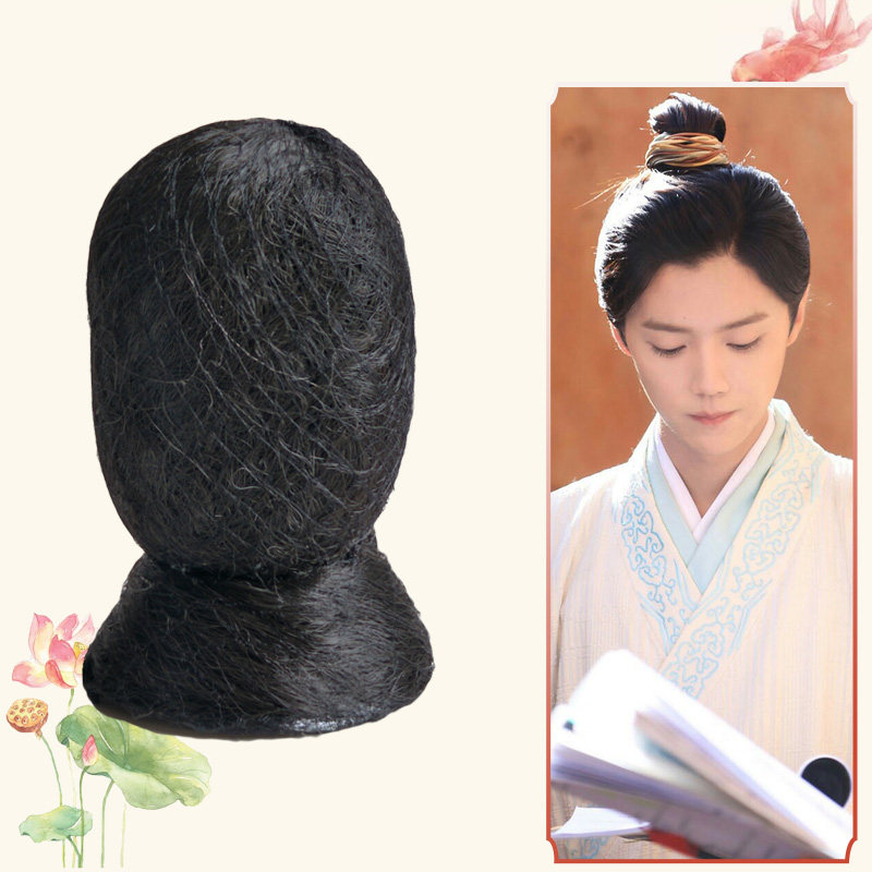 假发古代书生发包小生道士发髻女扮男装丸子丫鬟发包