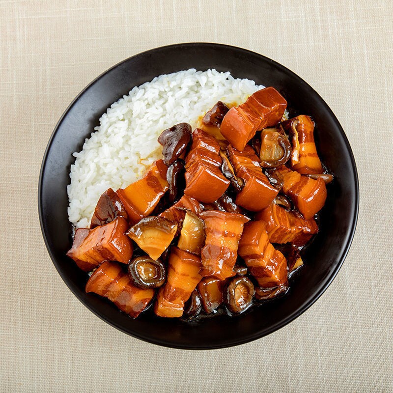 啵啵袋香菇红烧烧肉拌饭免煮学生家用速食食品自热米饭