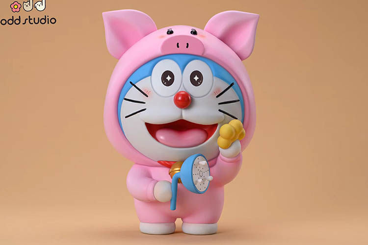 哆啦odd十二生肖掌中宝第六七弹奶牛手办gk雕像手办