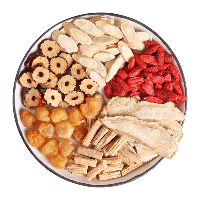 黄芪当归党参组合装桂圆红枣枸杞补养生茶女非气血野生特级中药材