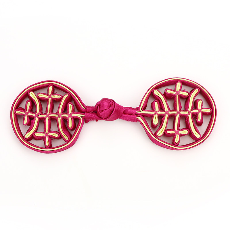 盘扣扣子旗袍中式寿字纽扣圆形民族风唐装扣复古衣服手工辅料配件