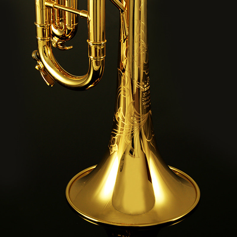 乐器小号德国roffee罗菲进口红铜专业演奏考级小号