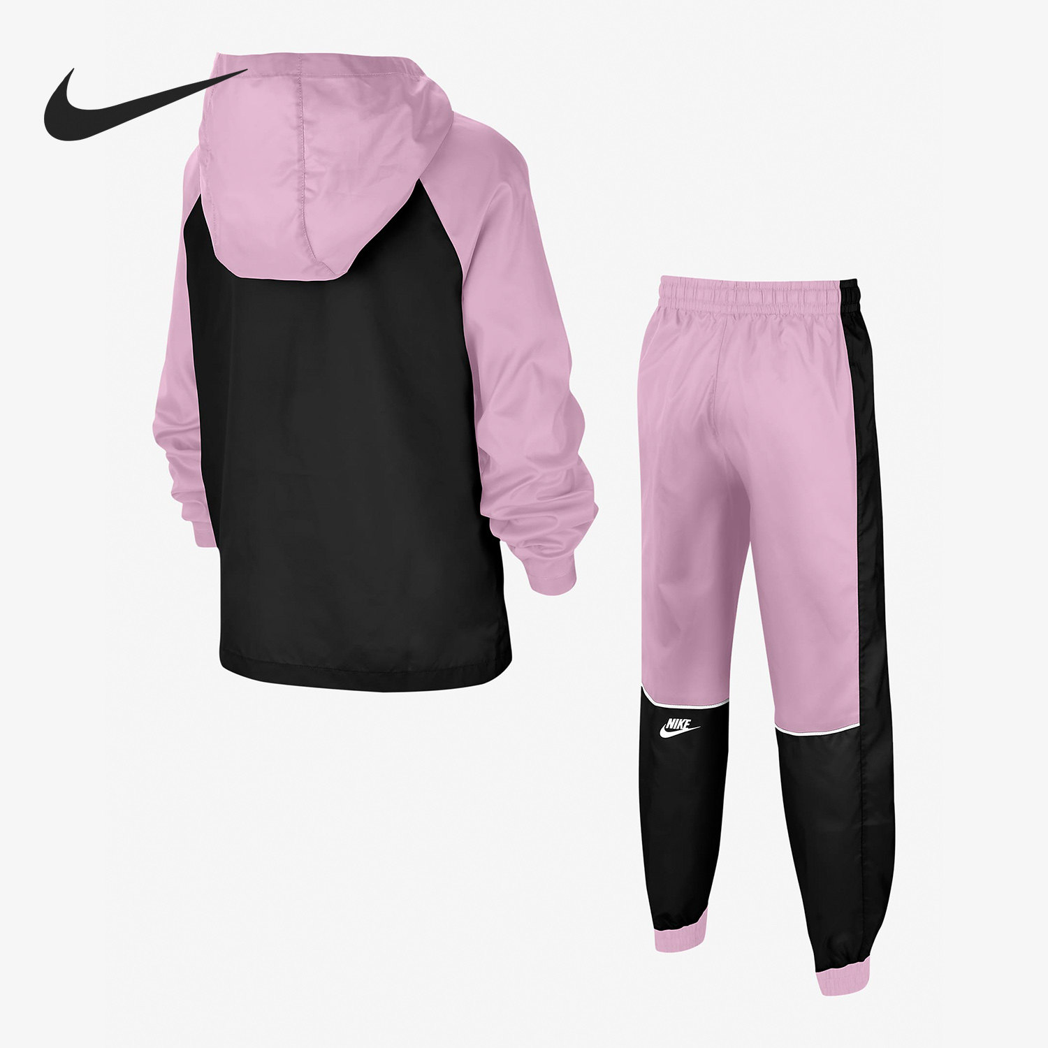 nike耐克正品2020秋季新款儿童休闲舒适跑步套装