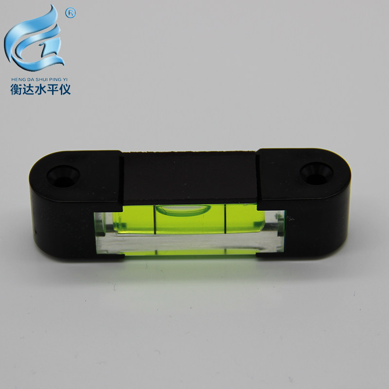 水平水准塑料长水平尺带孔气泡高精度水平仪圆柱水平仪