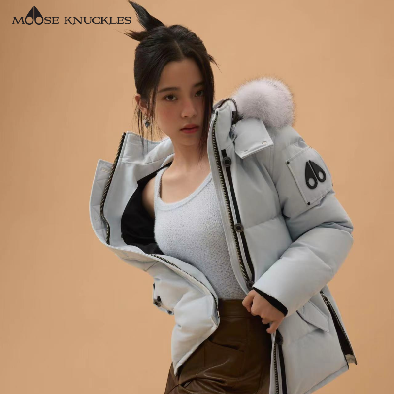 【欧阳娜娜同款】MOOSE KNUCKLES 3Q 女士经典修身羽绒夹克外套