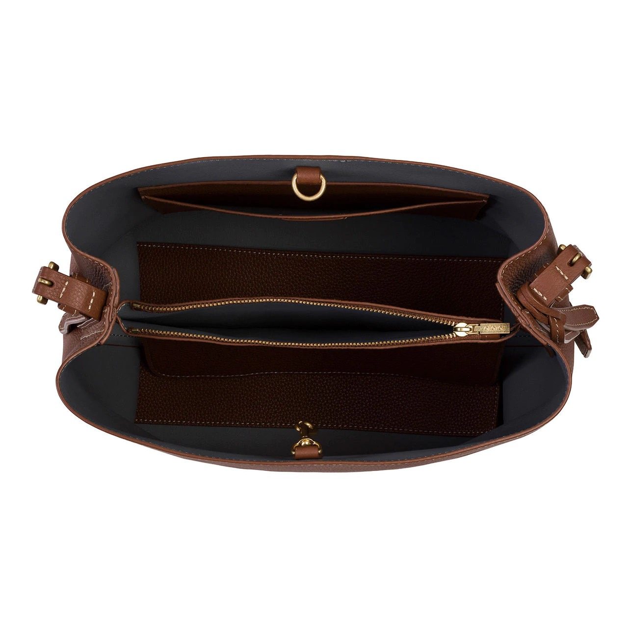 oroton水桶包女秋冬真皮澳洲小众设计手提单肩水桶包