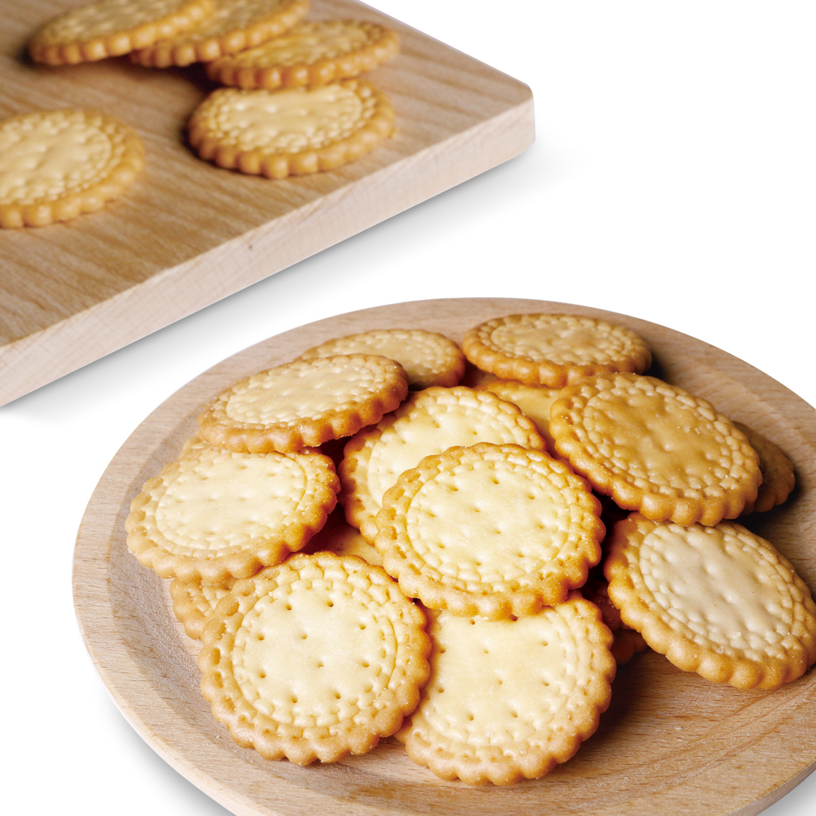 网红日式小圆饼海盐味小饼干香葱味胚芽饼咸味零食休闲小吃糕点