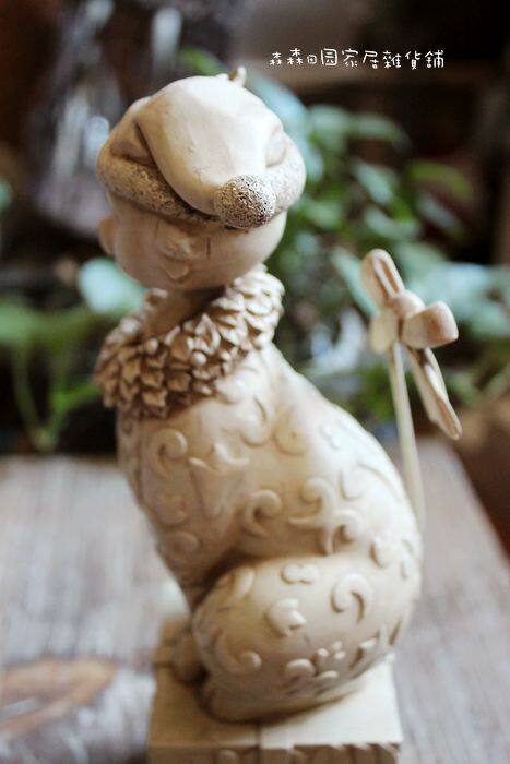 美国大牌大师级设计树脂高端猫咪卡通复古做旧摆件