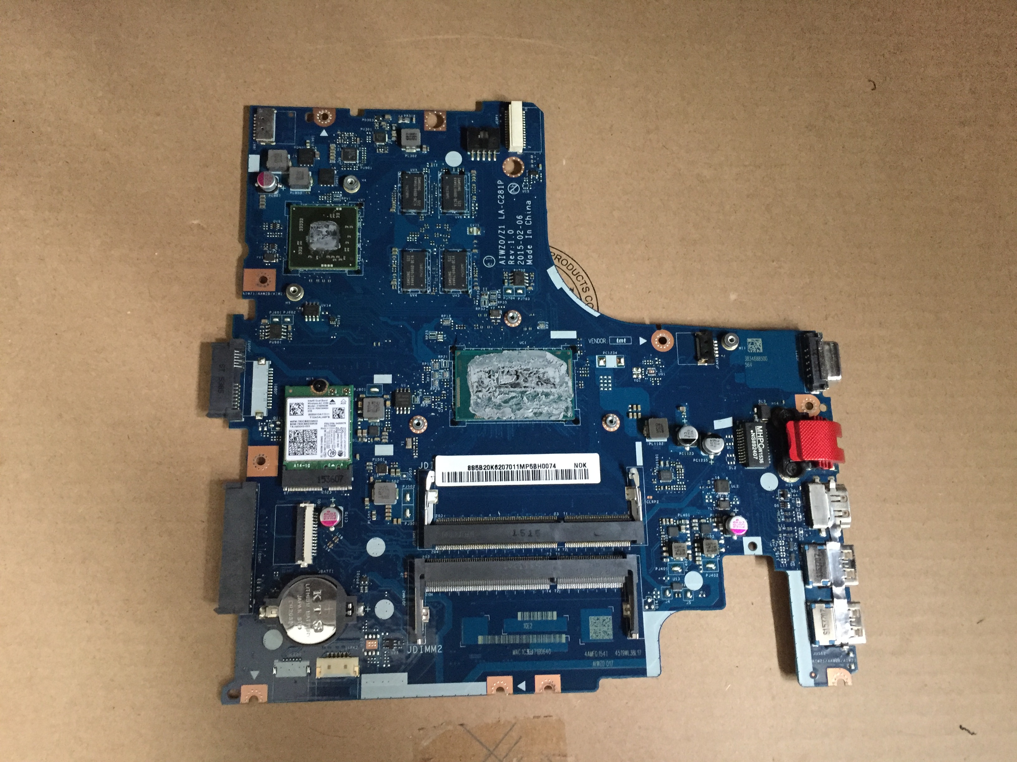 联想z4170主板笔记本lac281pi3独立显卡笔记本零部件