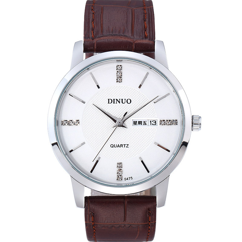 谛诺dinuo手表男款简约气质休闲商务运动型防水国产腕表