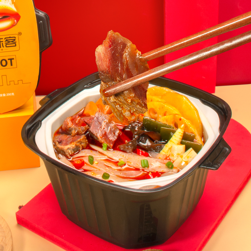火锅辣味重庆自热小火套餐一箱24盒大份超大自热火锅