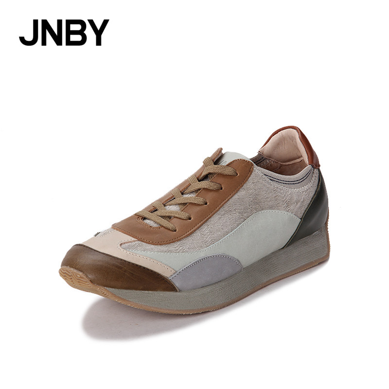 jnby/江南布衣2018春季新款撞色休闲运动鞋7hb50013