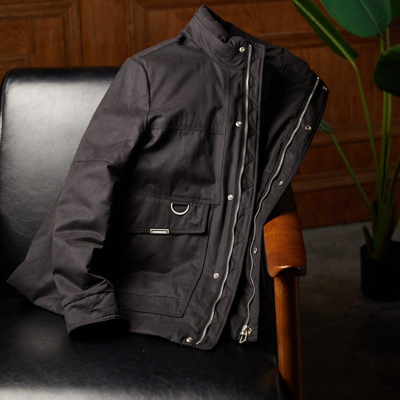 线下1799！设计师线！90绒！冬季新款男士高端时尚休闲羽绒服外套