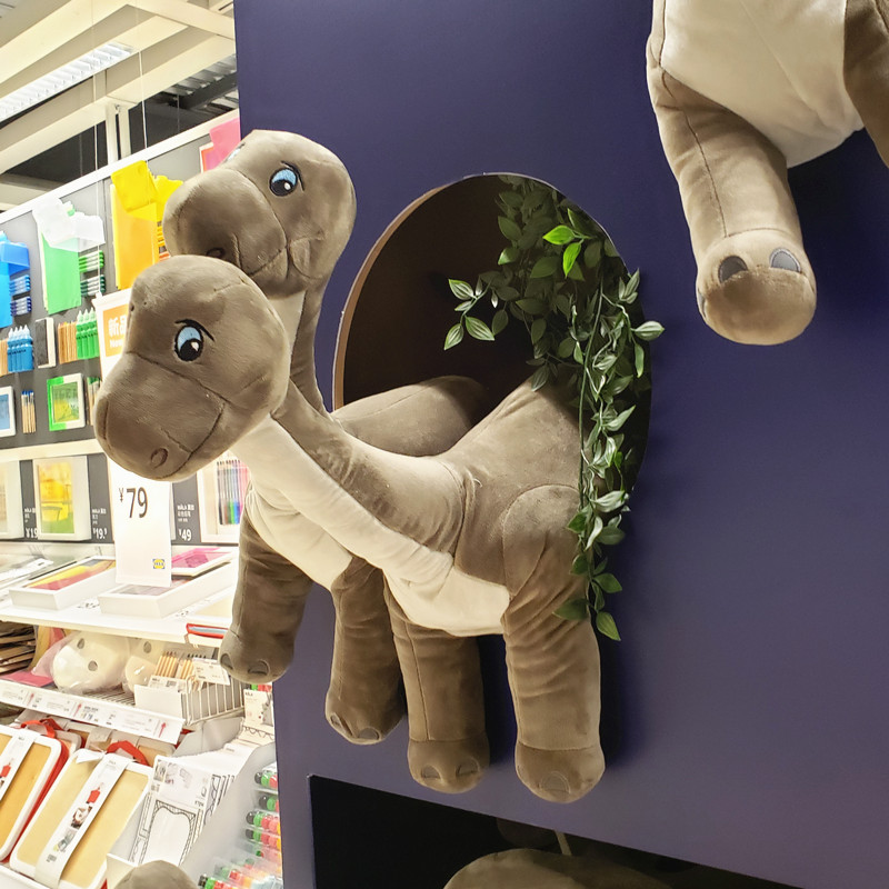 至爱baby宜家ikea耶特里克毛绒玩具恐龙雷龙儿童毛绒布艺类玩具