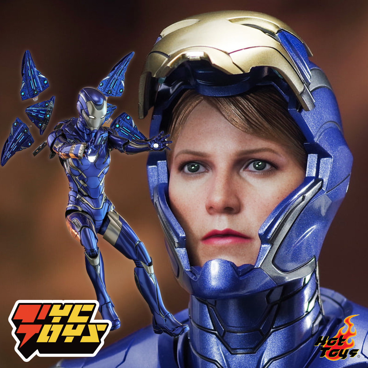 tyctoys现货hottoyshtmms538复联小辣椒mk49救援兵人专区