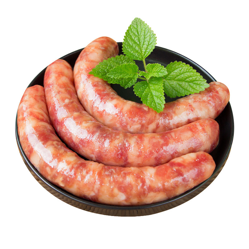 脆皮烤肠台湾士林林大香肠全纯猪肉原味甜老香肠