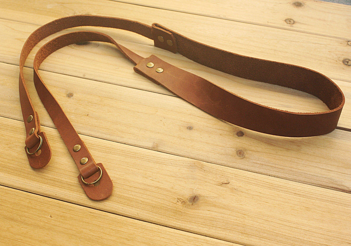 相机牛皮背带菲林肩带旁轴胶片机真皮挂脖胶卷机相机背带