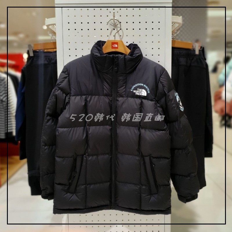韩国thenorthface北面冬雪雪山高领鸭绒羽绒服nj1dl53羽绒衣