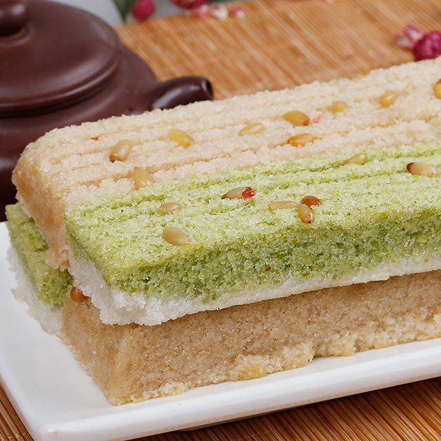 黄富兴年糕糕点重阳节糯米糕团手工传统松糕黄千传统中式糕点