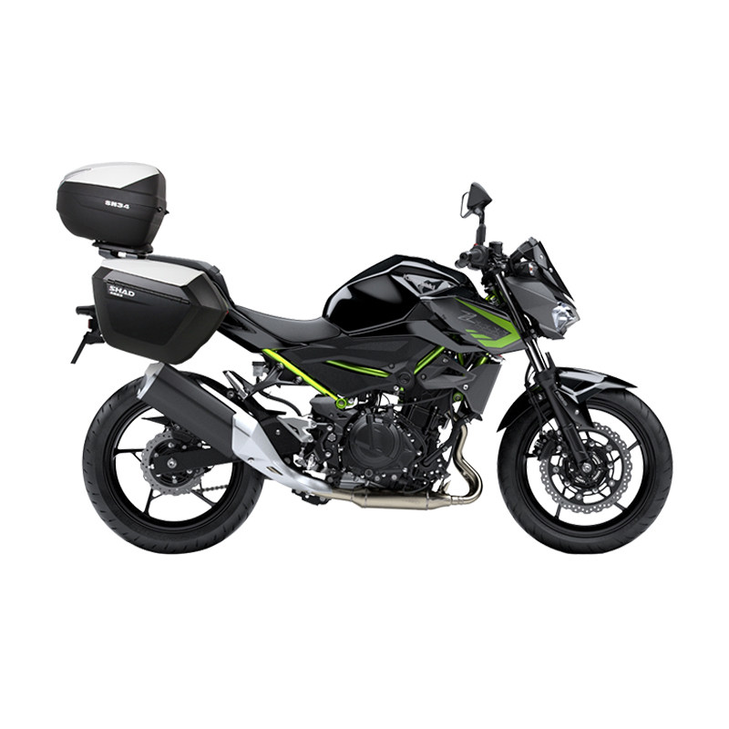 kawasaki川崎z400摩托车改装尾箱忍者ninja400边箱尾箱尾架摩托车尾箱