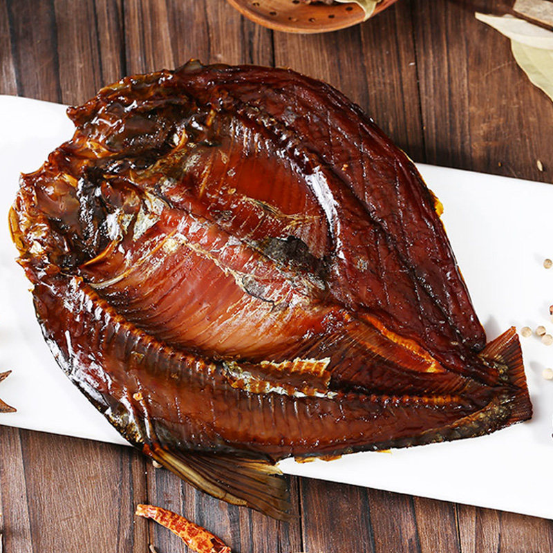 酱板湖南鱼特干整条鱼鱼香辣特产武昌鱼手撕常德鱼干