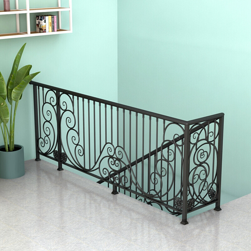 扶手阳台护栏铁艺楼梯装饰阁楼栏杆飘窗防护栏浴室扶手