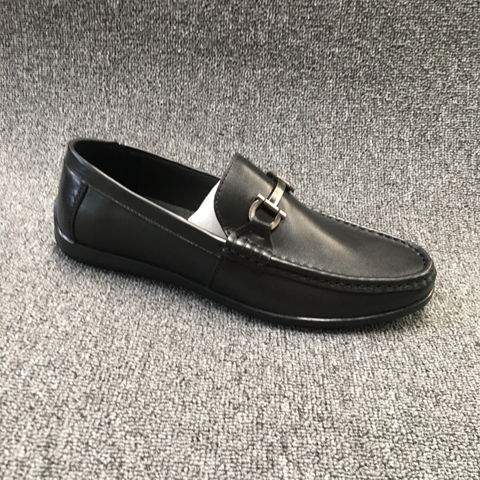 品牌断码处理夏新款商务休闲套脚软底舒适耐磨英伦经典真皮男鞋