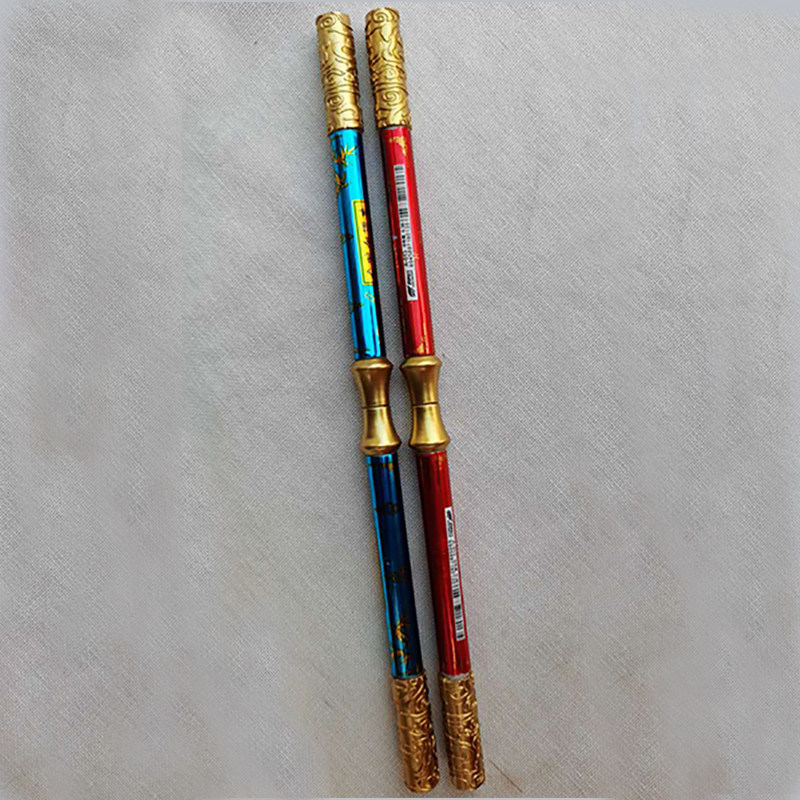 创意如意金箍棒网红塑料转转笔双截棍可写字减压中性笔