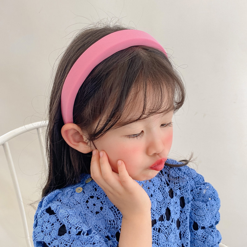 儿童糖果色发箍新款女童宝宝不伤头发卡韩国公主发饰