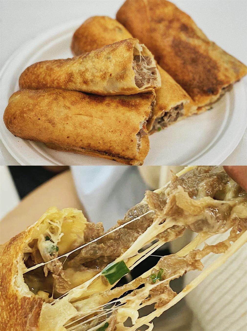 舒芙山姆料理美食网红点心西餐同款3条里加牛肉卷