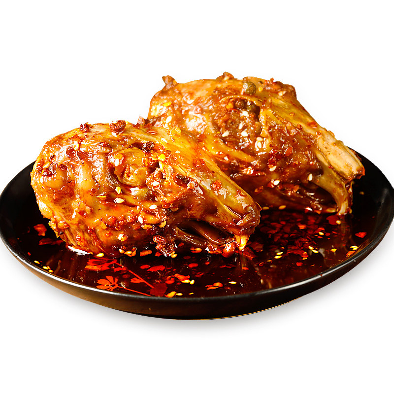 自贡特色冷吃麻辣兔头四川特产卤味零食小吃兔肉干