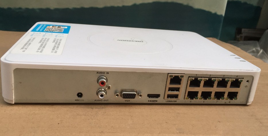 海康威视8路poe网络硬盘硬盘录像录像机7108n-f18p7108n-sn嵌入式硬盘