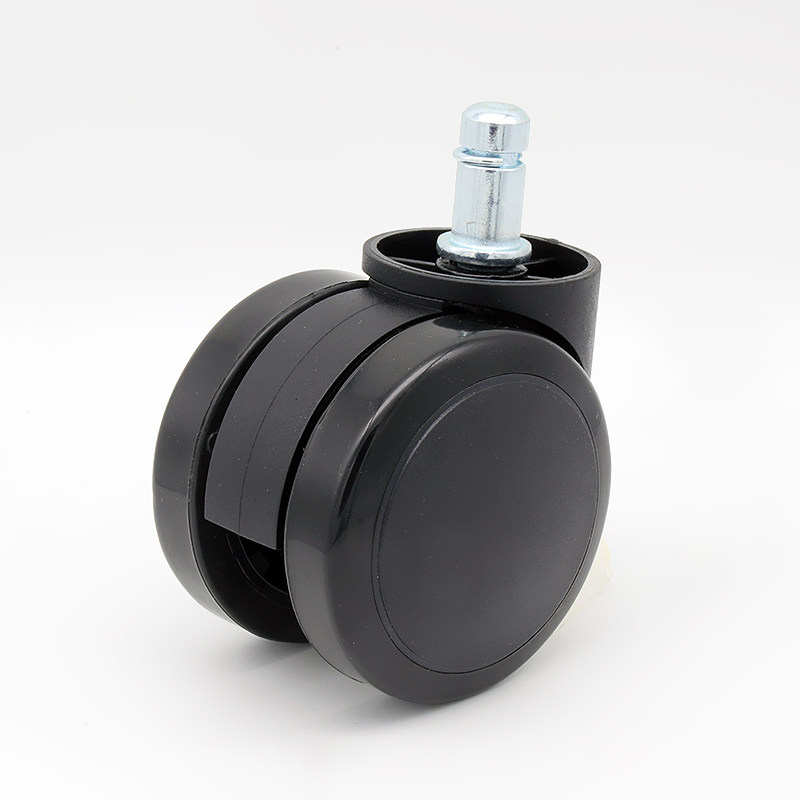 ergomax椅子脚轮万向办公椅滑轮卡簧滚轮25寸电脑椅脚