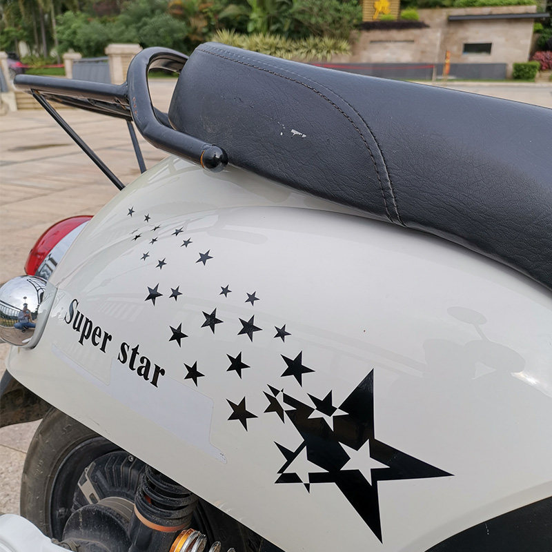 装饰电动踏板摩托车贴纸电摩个性改装贴花龟王贴纸