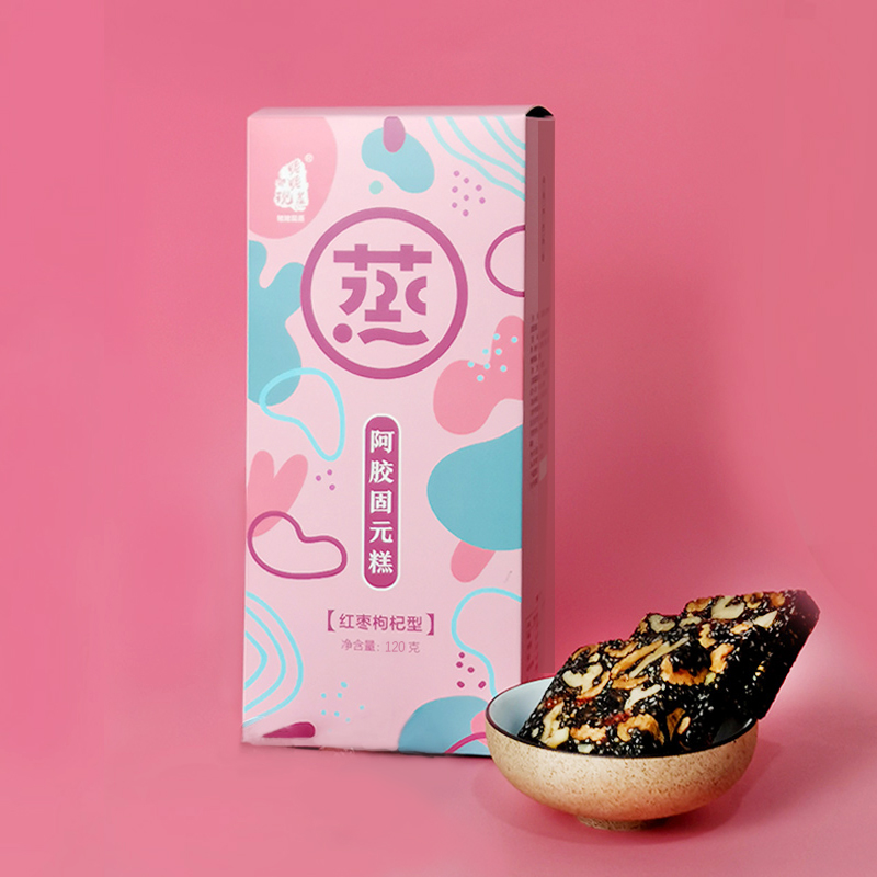 姥姥现蒸阿胶糕即食女手工纯补女士型东阿娇固元膏方块气血片正品 - 图0