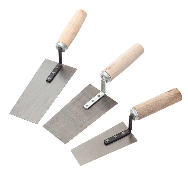 抹泥刀锰钢加厚皿刀小号大号抹灰刀抹子泥刀泥工瓦工工具灰匙铲刀