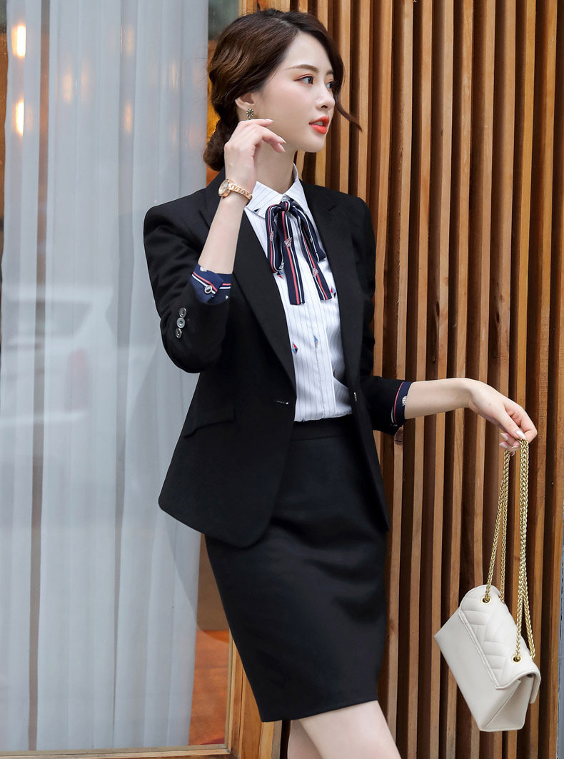 秋季高端时尚职业装女装套装气质工装装小西服职业女裤套装
