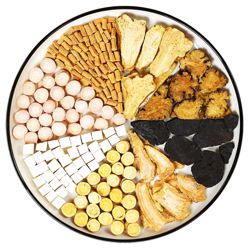 八珍汤原料气血四物汤非调理中药材八珍膏月经汤量少发黑煲汤料