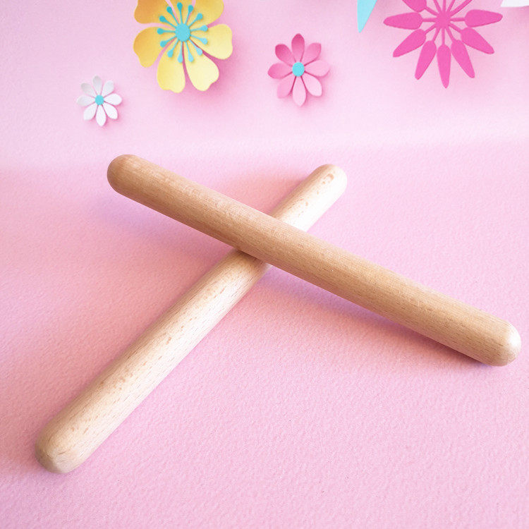 奥尔夫打击乐器儿童音乐教具套装幼儿园响棒节奏木质早教打击乐器