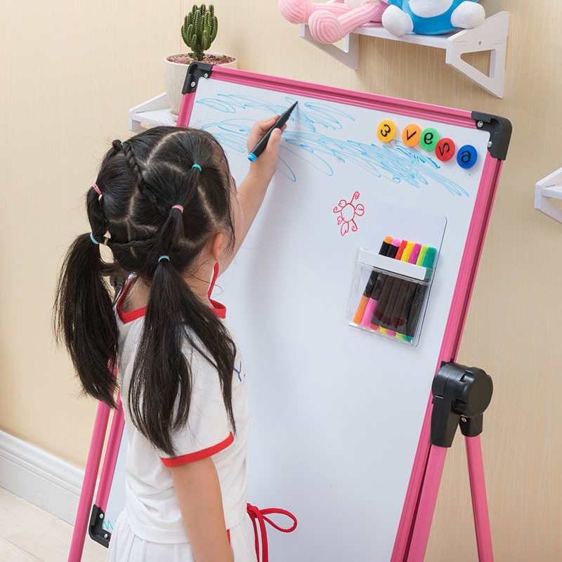 儿童画画板家用支架架式小黑板教学写字白板可擦画板